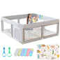 Hiaksedt Baby Playpen 50x50 Inch, Play Pens for Babies and Toddlers