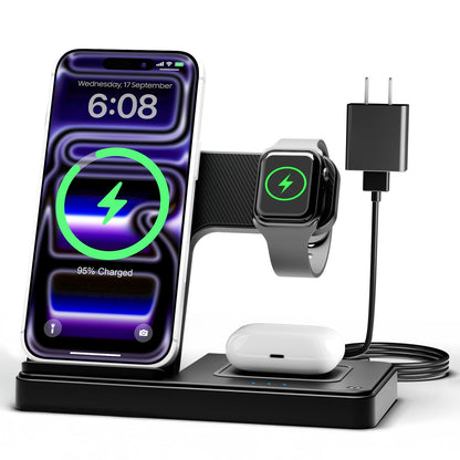 GETPALS Wireless Charger iPhone Charging Station for Apple Multiple Devices