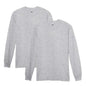 Gildan Adult Heavy Cotton Long Sleeve T-Shirt, Style G5400, 2-Pack