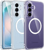 FNTCASE for iPhone 17 Pro Case Clear Magnetic with Screen Protector