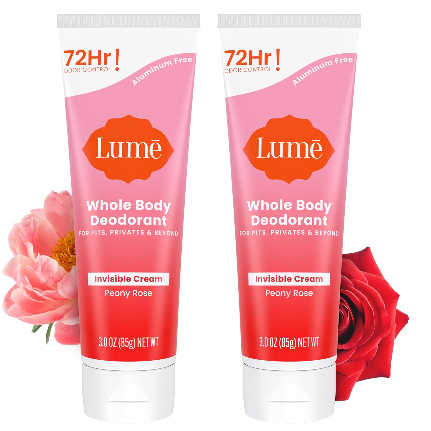 Lume Whole Body Deodorant - Cream Tube - 3 oz (Clean Tangerine)