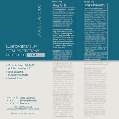 Colorescience, Total Protection Face Shield Flex, SPF 50