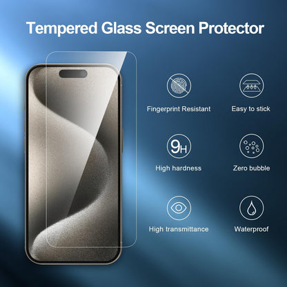 NEW'C for iPhone 17, iPhone 17 Pro, iPhone 16 Pro Screen Protector