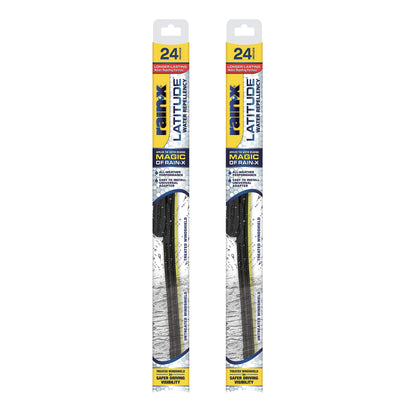 Rain-X 810348 Repellency Water Repellent Wiper Blades, 26" & 16" Windshield Wipers, All Weather Streak-Free for Enhanced Visibility w/Water Repellency Formula [Amazon Exclusive]