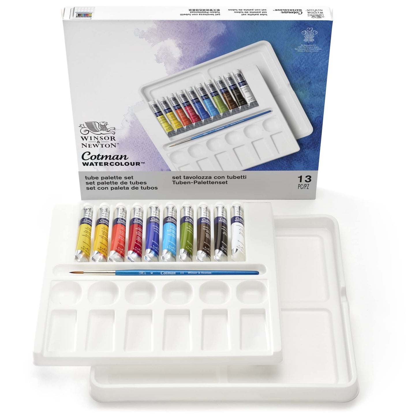 Winsor & Newton Cotman Watercolor Paint Set, Sketchers' Pocket Set