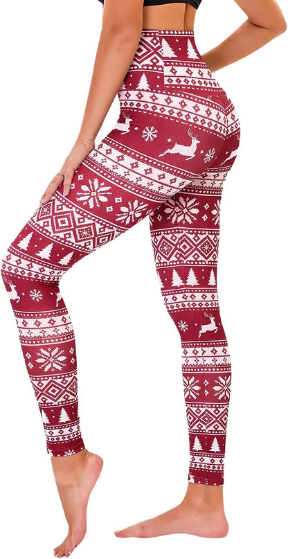 TNNZEET High Waisted Leggings for Women - No See Through Tummy Control Cycling Workout Yoga Pants with Pockets Reg & Plus