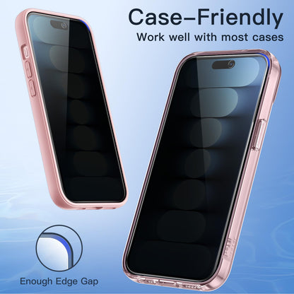 JETech Privacy Screen Protector for iPhone 17 Pro Max, 2-Pack