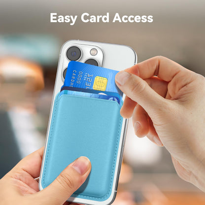 Magnetic Wallet Cell Phone Card Holder for Phone Case with Mag-Safe