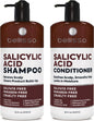 Caffeine Shampoo and Conditioner Set - Volumizing Products for Women and Men - Thickening, Volume Boosting Formula for Thinning and Fine Hair - Sulfate Free, No Parabens - Hydrating, Salon Grade