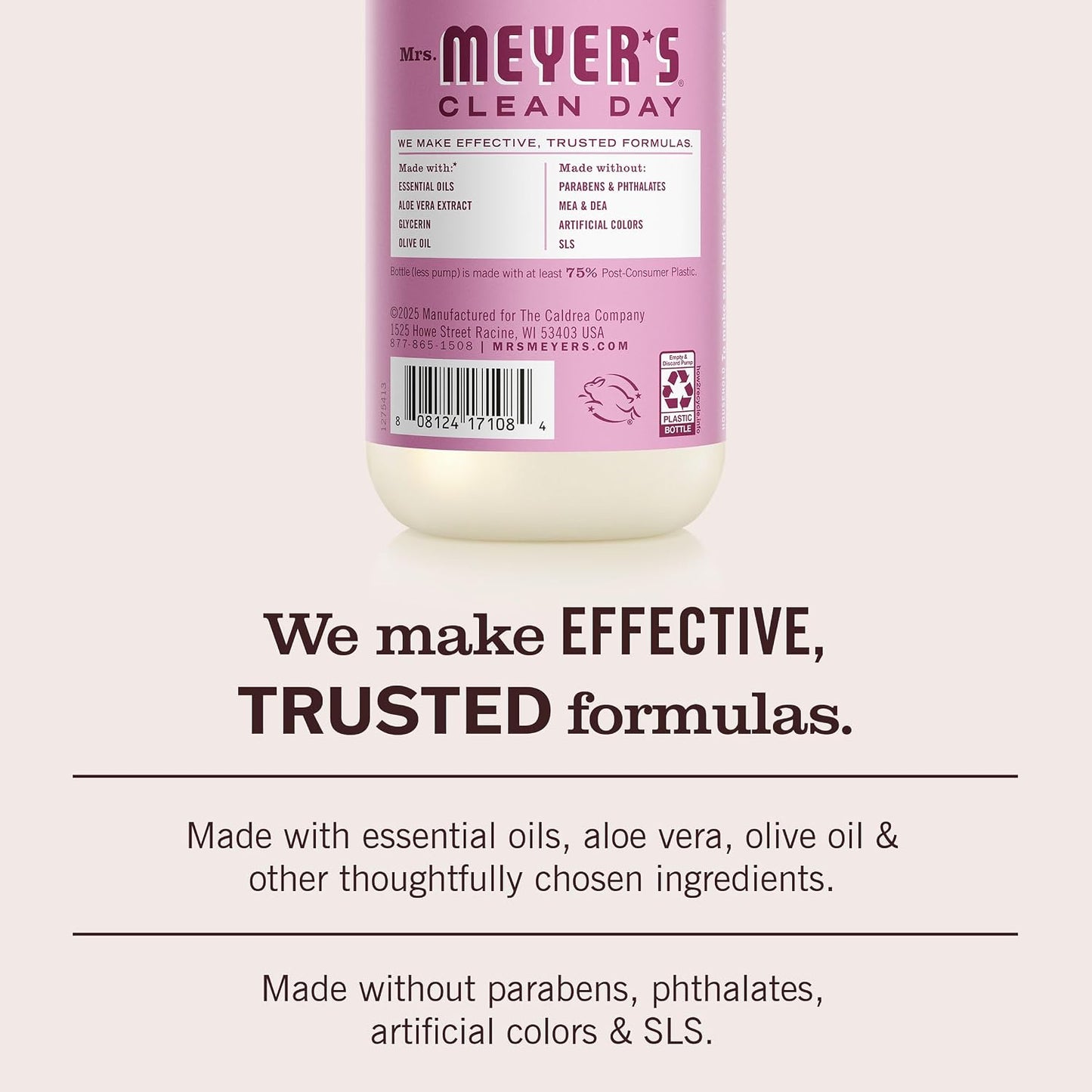 Mrs. Meyer's Clean Day, Hand Soap, Lavender Scent, 12.5 Fl Oz