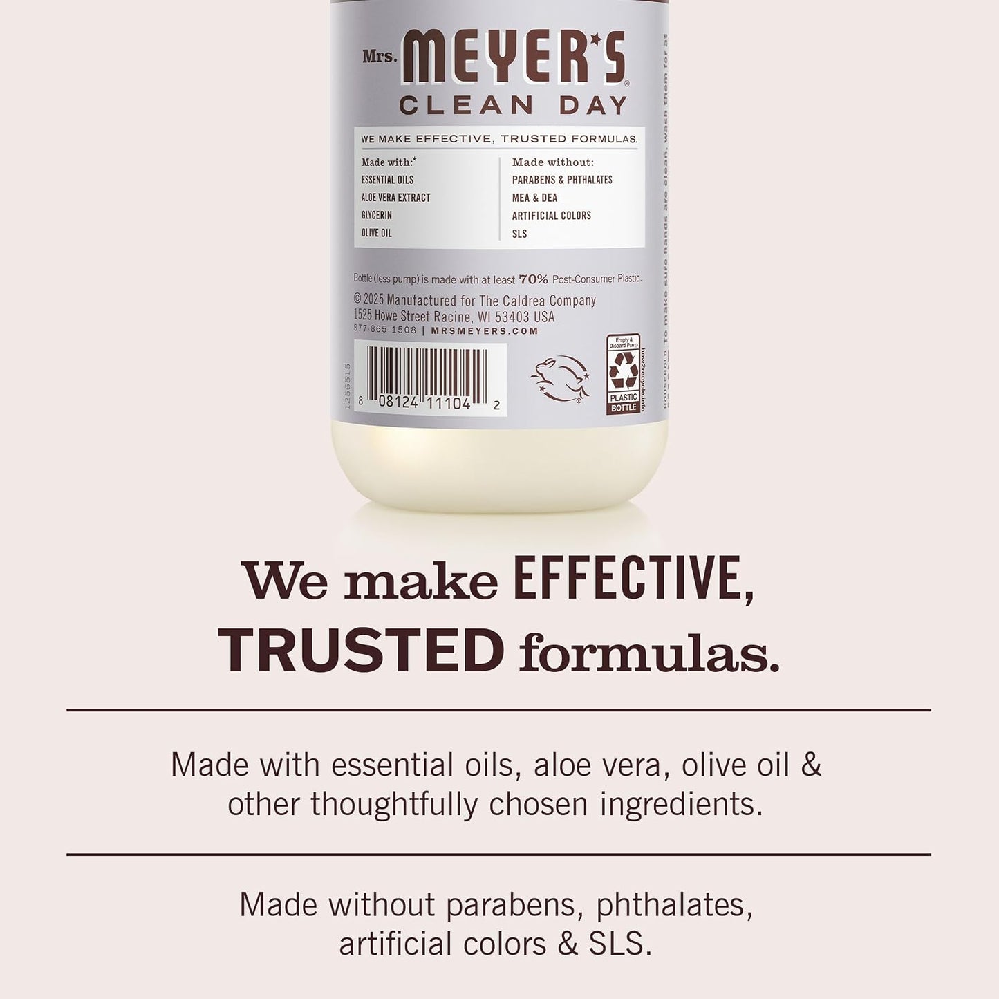 Mrs. Meyer's Clean Day, Hand Soap, Lavender Scent, 12.5 Fl Oz