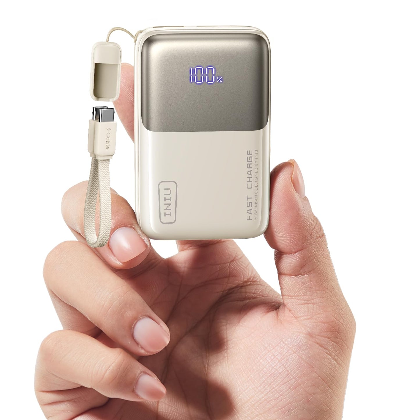 INIU Portable Charger, Ultra Mini 10000mAh 45W Fast Charging Power Bank