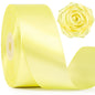 Mauproy Dusty Rose Satin Ribbon, 1-1/2 Inch, 50 Yards