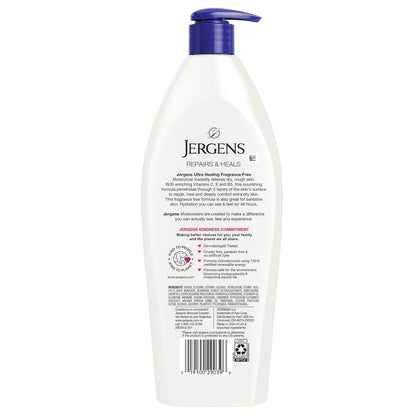 Jergens Ultra Healing Body Lotion, Moisturizer for Dry Skin, 32 fl oz