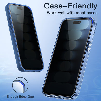 JETech Privacy Screen Protector for iPhone 17 Pro Max, 2-Pack
