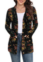 Yincro Women Lightweight Cardigan Long Sleeve Open Front with Pockets S-3XL