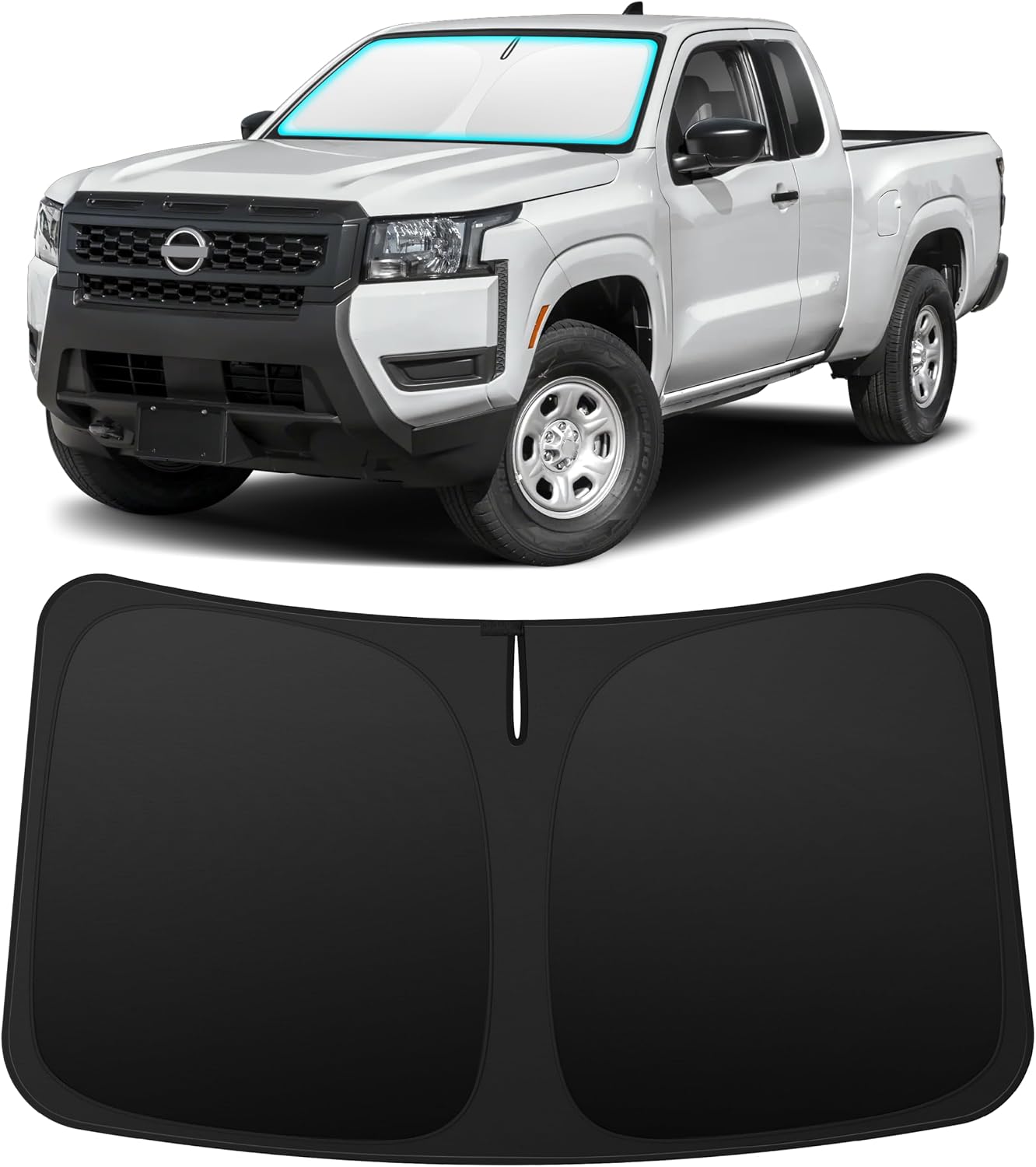 INSAUTO Custom Fit Windshield Sun Shade for Nissan Frontier 2005-2021