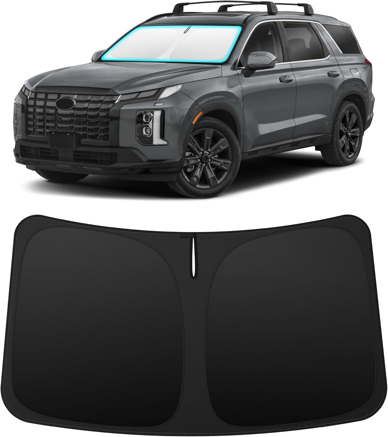 INSAUTO Custom Fit Windshield Sun Shade for Nissan Frontier 2005-2021