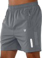 NORTHYARD Men's Athletic Running Shorts Gym Workout 7"/9"/5" Zipper Pockets