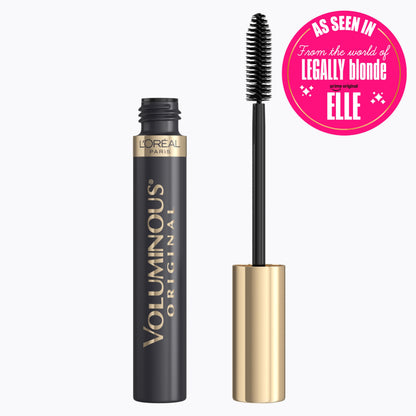 L’Oreal ParisVoluminous Waterproof Volume Building Mascara, Black [360], 0.28 oz (Pack of 3)