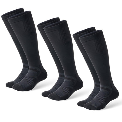 Compression Socks for Women and Men,15-20 mmHg Support(3 Pairs)