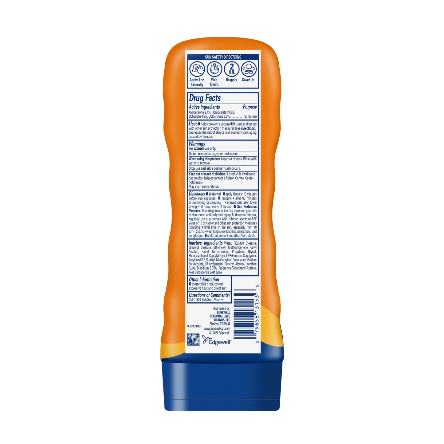 Banana Boat Sport Ultra Sunscreen Lotion SPF 30, Travel Size 3oz Twin Pack, Sweat & Water Resistant Sunblock for Active Lifestyle(Pack of 2)