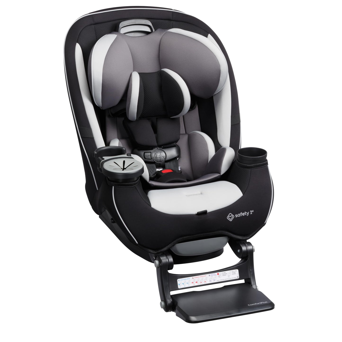 Safety 1st Grow and Go All-in-One Convertible Car Seat, Rear Facing, 5-40 lbs, Forward Facing (30–65 lbs), High Back Booster Seat 40-100 pounds, Alaskan Blue