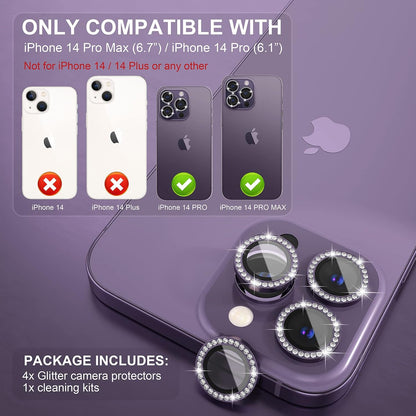 Choiche for iPhone 16 Pro/iPhone 16 Pro Max Camera Lens Protector