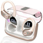 Wireless Earbuds 75H Bluetooth 5.4 Sport Headphones with Earhooks, Black