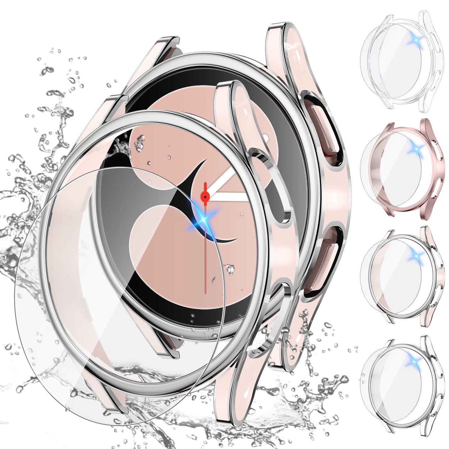 Tensea 5+5PCS for Samsung Galaxy Watch Ultra 47mm Screen Protector Case