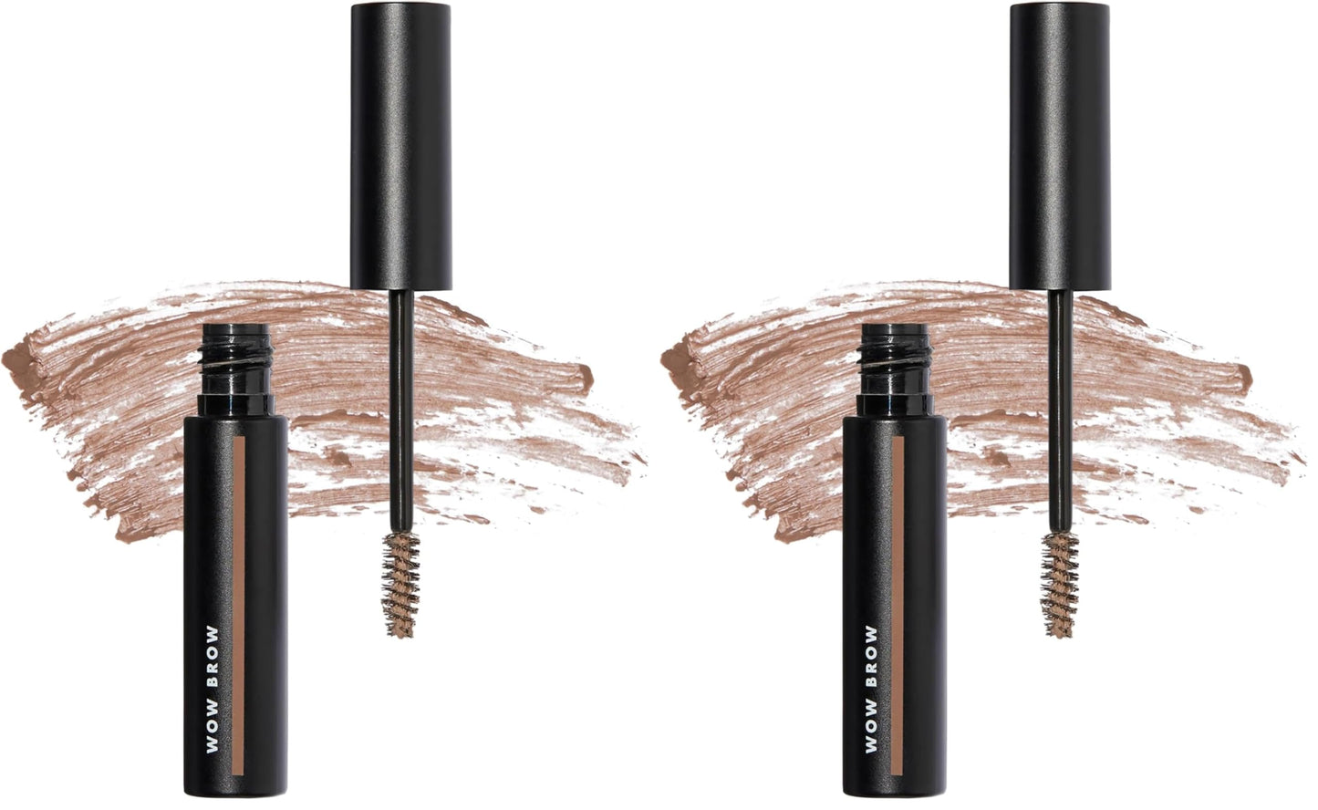 e.l.f. Wow Brow Gel, Volumizing, Buildable, Wax-Gel Hybrid, Creates Full, Voluminous-Looking Brows, Locks Brow Hairs In Place, Deep Brown