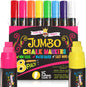 CHALKY CROWN Liquid Chalk Markers - Bold Chalkboard Markers - 8 Pack, 6mm