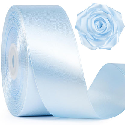 Mauproy Dusty Rose Satin Ribbon, 1-1/2 Inch, 50 Yards
