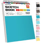 Soucolor Sketch Book 9" x 12", 100 Sheets Kids Art Sketchbook Drawing Pad