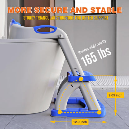 Potty Training Toilet for Toddlers, 2-in-1 Potty Training seat, Anti-Slip
