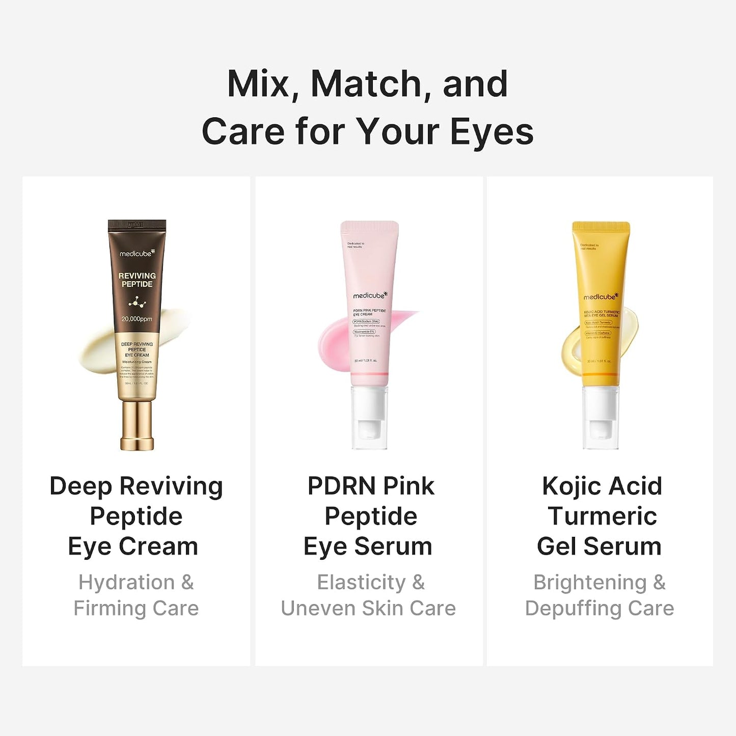 medicube Eye Serum with Salmon DNA PDRN & Pink Peptides