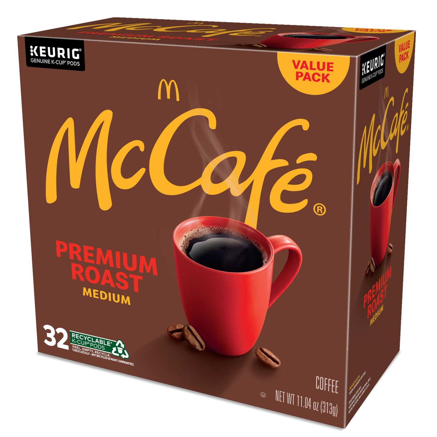 McCafe Premium Roast Coffee, Single Serve Keurig K-Cup Pods, Medium Roast, 84 Count
