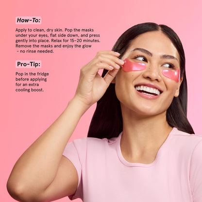 grace & stella Award Winning Eye Patches for Puffy Eyes