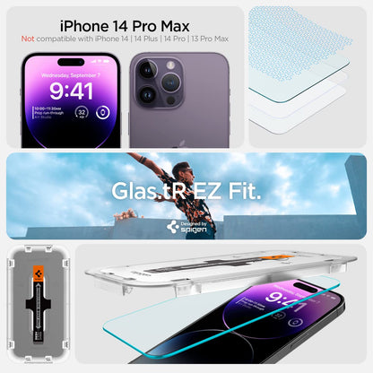 Spigen Screen Protector for iPhone 17 Pro Max, 16 Pro Max