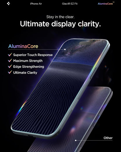 Spigen Screen Protector for iPhone 17 Pro Max, 16 Pro Max