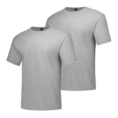 Hanes Men's Beefy-T Cotton Crewneck T-Shirt, 2-Pack, Big & Tall Sizes
