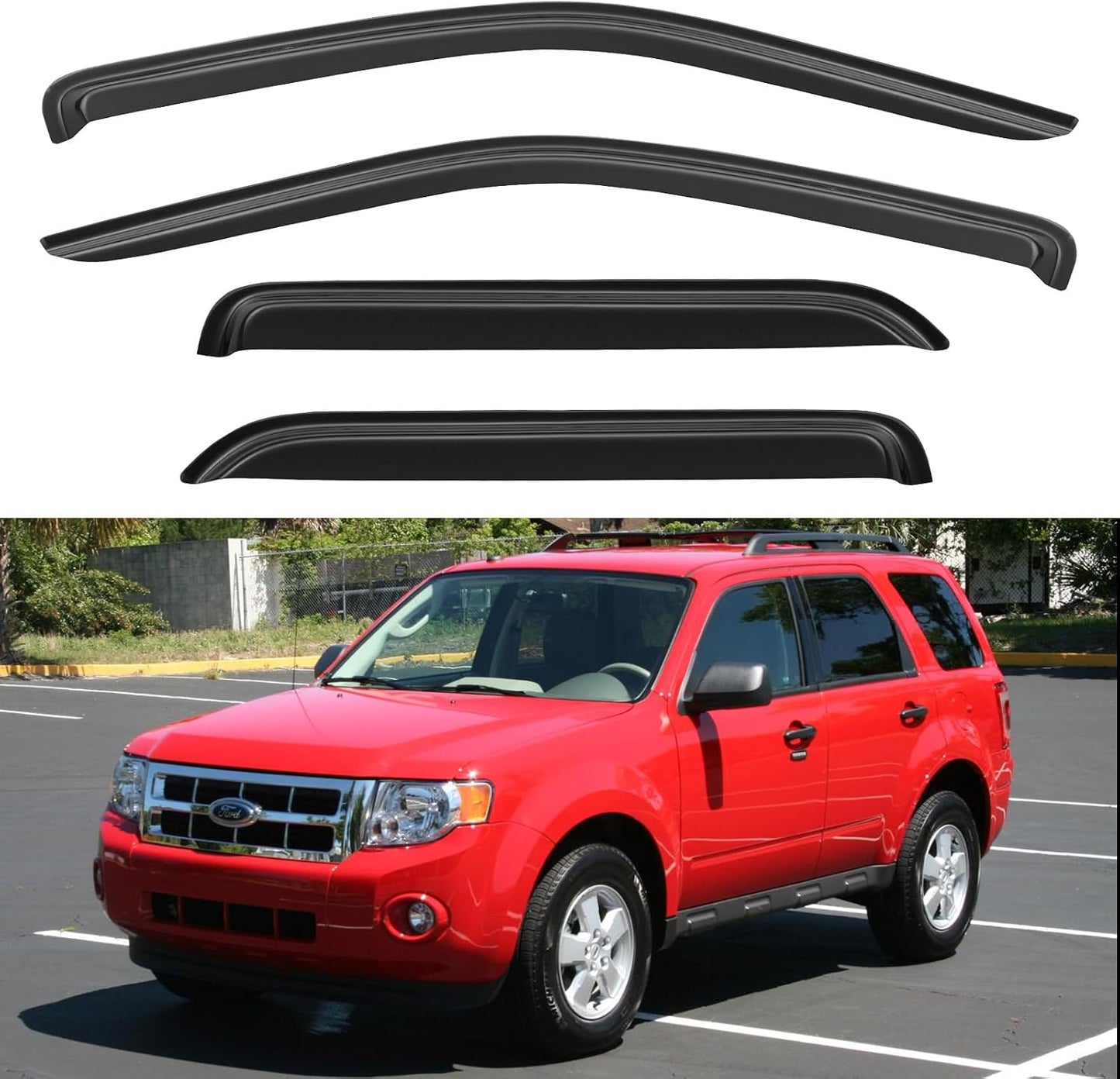 Window Visors Rain Guards for 2020-2025 Nissan Sentra