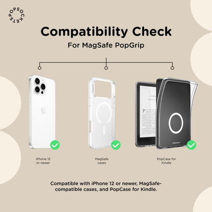 PopSockets Adhesive Phone Grip, Holder- Lace Noir