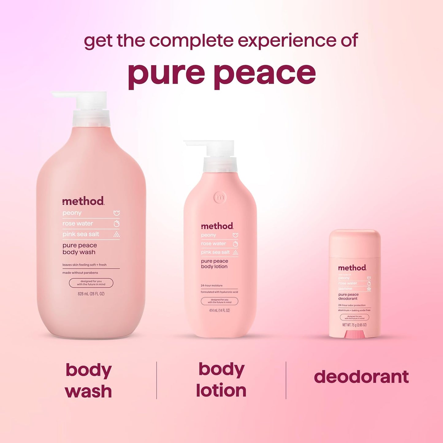 Method Body Wash, Island Mist-Leaves Skin Feeling Soft & Moisturized, Made Without Parabens, Notes of Hibiscus, Mango Nectar & Passion Fruit, 28 fl oz