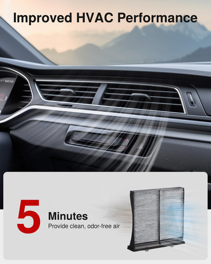 Puroma Cabin Air Filter Activated Carbon for CF11920 CP920 6043C Ford C-Max