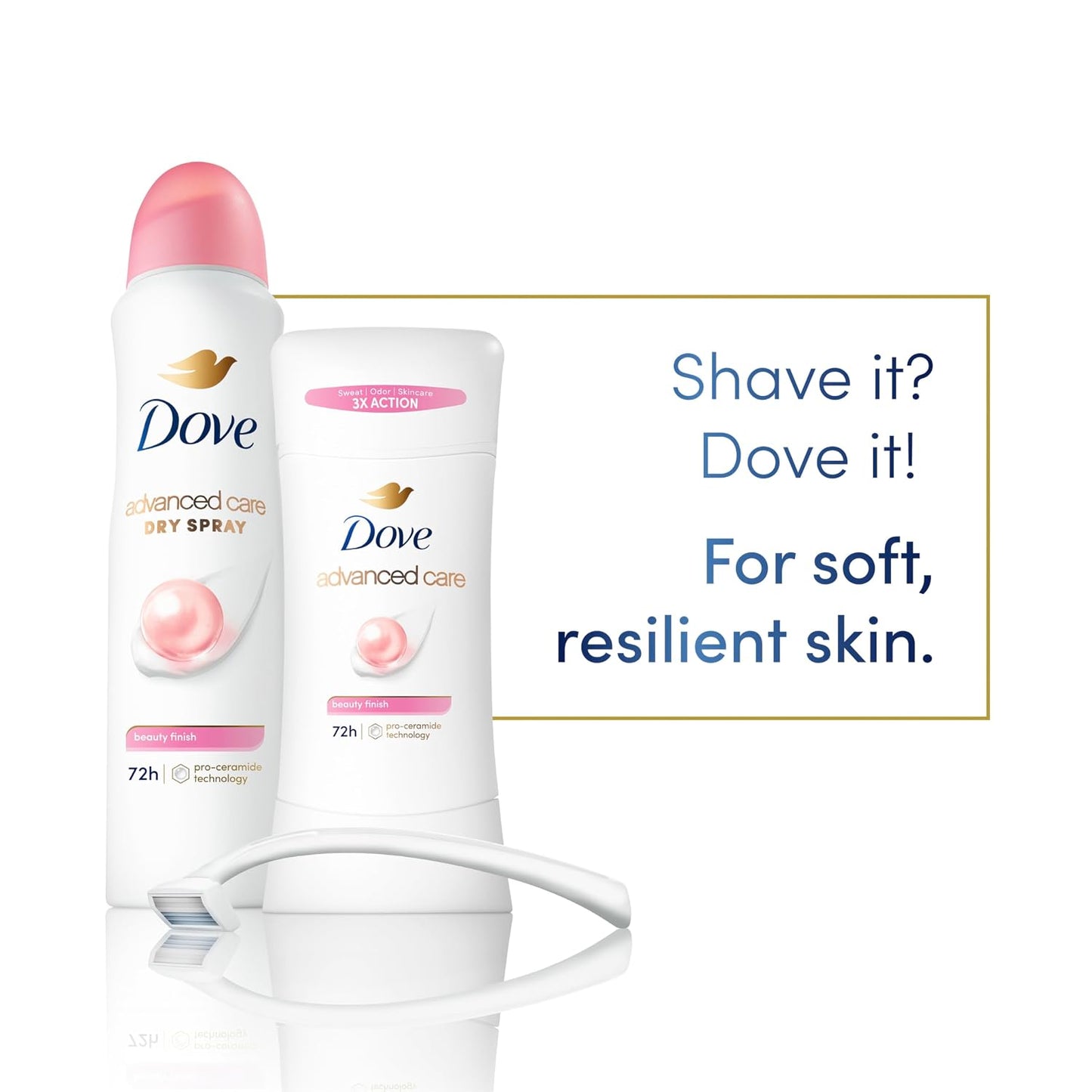 Dove Advanced Care Antiperspirant Stick Cool Essentials 2.6 oz 2PK