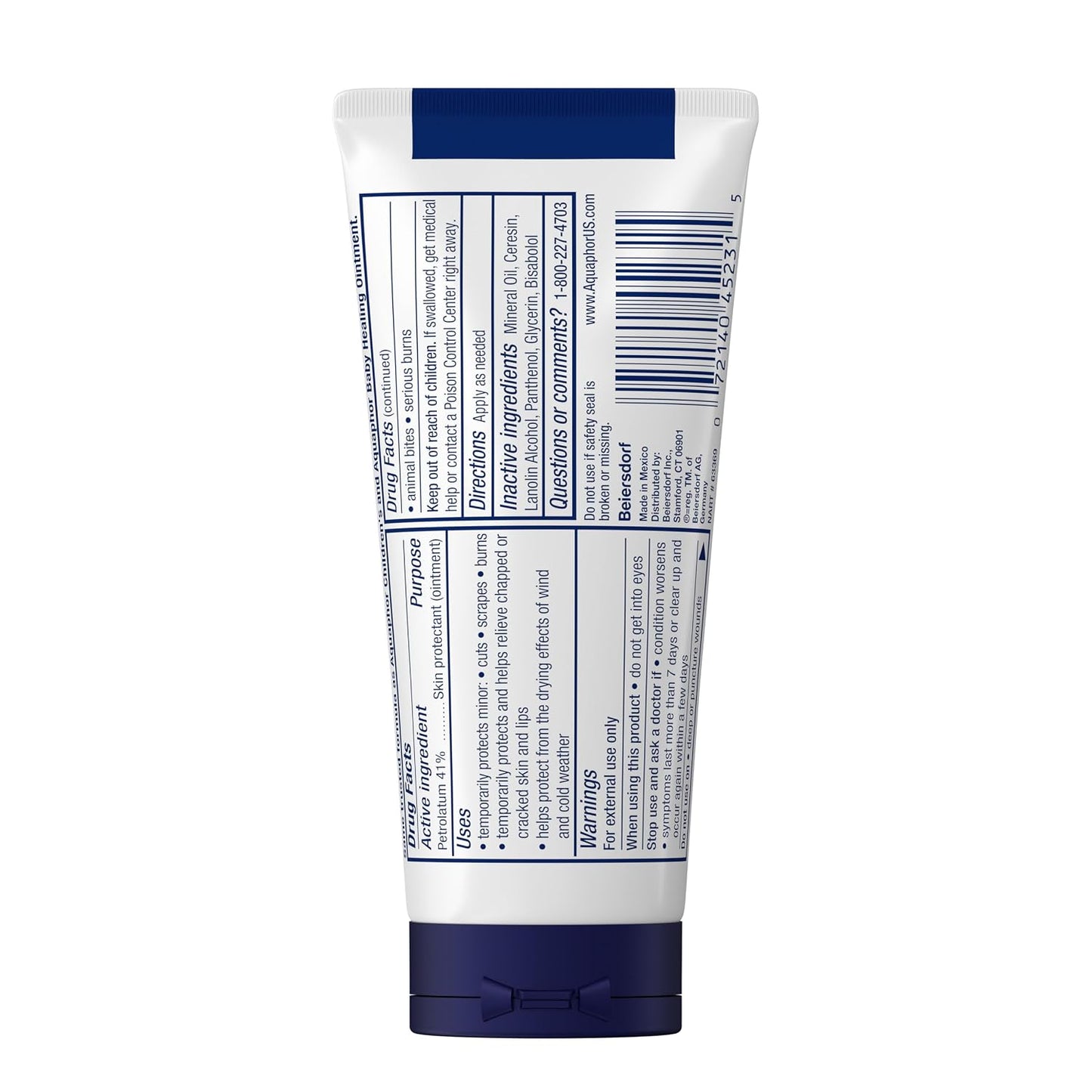 Aquaphor Advanced Therapy Healing Ointment Skin Protectant, 14 OZ
