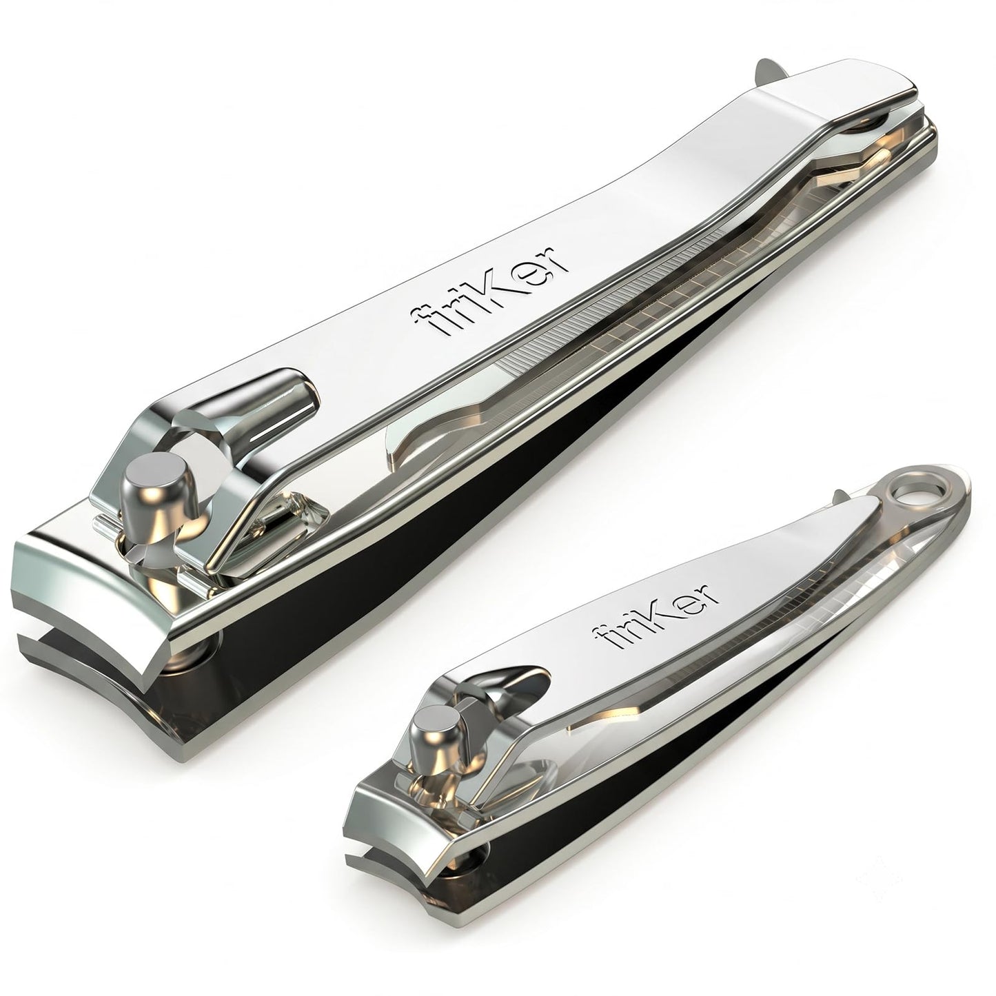 firiKer Nail Clippers with Nail File,Fingernail Clipper,Toe Nail Clippers