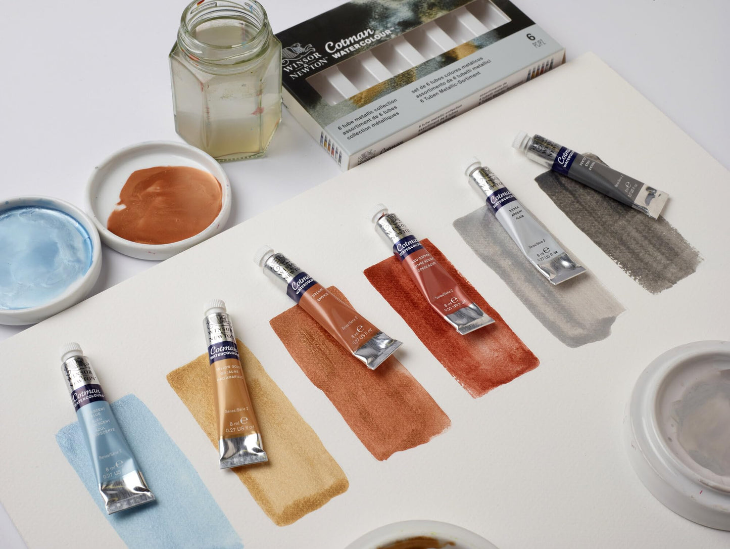 Winsor & Newton Cotman Watercolor Paint Set, Sketchers' Pocket Set