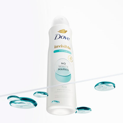 Dove Invisible Antiperspirant Dry Spray Clear Finish 3PK 3.8 oz
